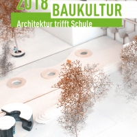 Broschürentitel "Baukultur 2018" für das Ministerium für Bildung und Kultur des Saarlandes